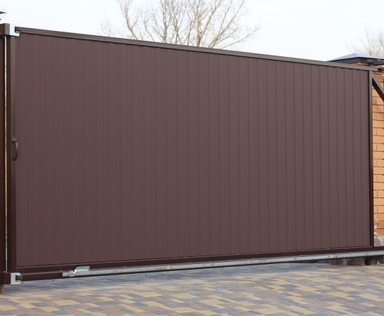 Откатные ворота в Геленджике