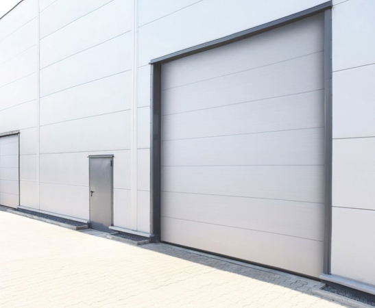 Промышленные ворота Алютех ProPlus в Геленджике