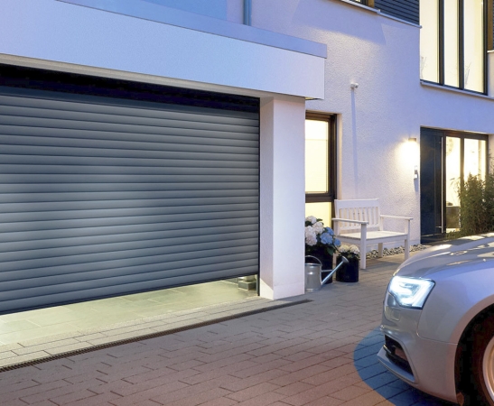 Ворота из роллетного профиля в Геленджике