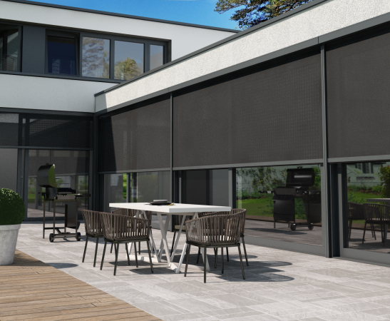 Внешняя солнцезащита помещений в Геленджике